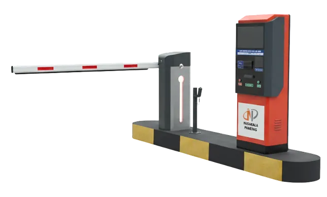 NBA Smart Parking access barrier and payment terminal